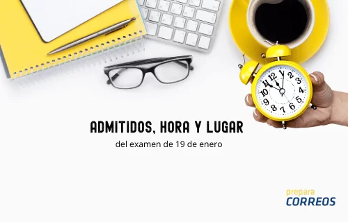 lugar examen correos