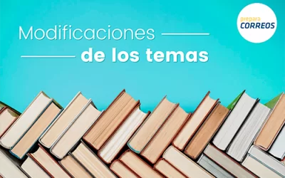 Cambios en el temario de Correos