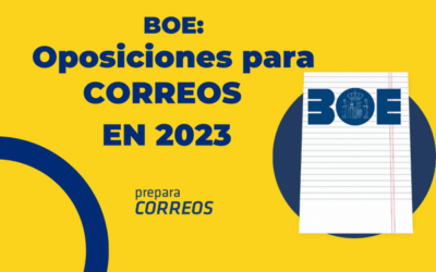 BOE: Oposiciones a Correos 2023