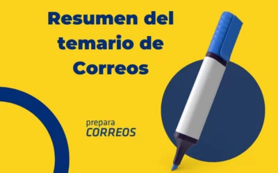 Resumen temario Correos 2025