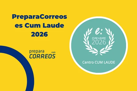 PreparaCorreos recibe el sello de calidad CUM LAUDE 2026 de Emagister