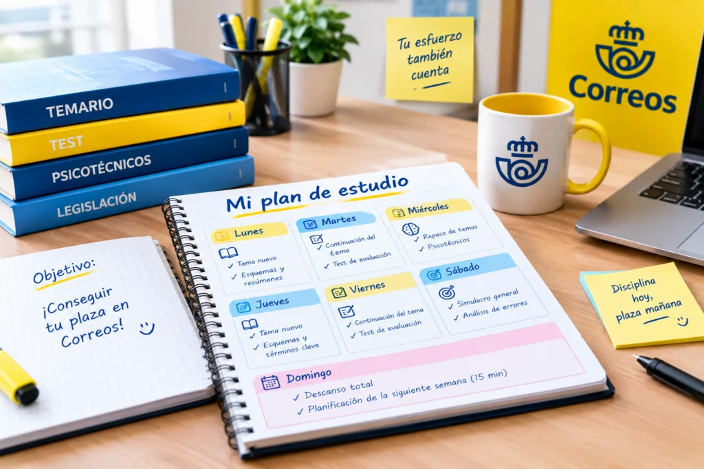 plan estudio correos